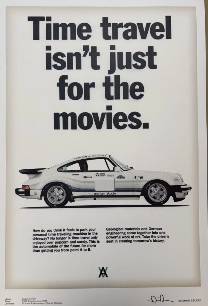 Fictional Advertisements Suite of 5 Works (Signed)