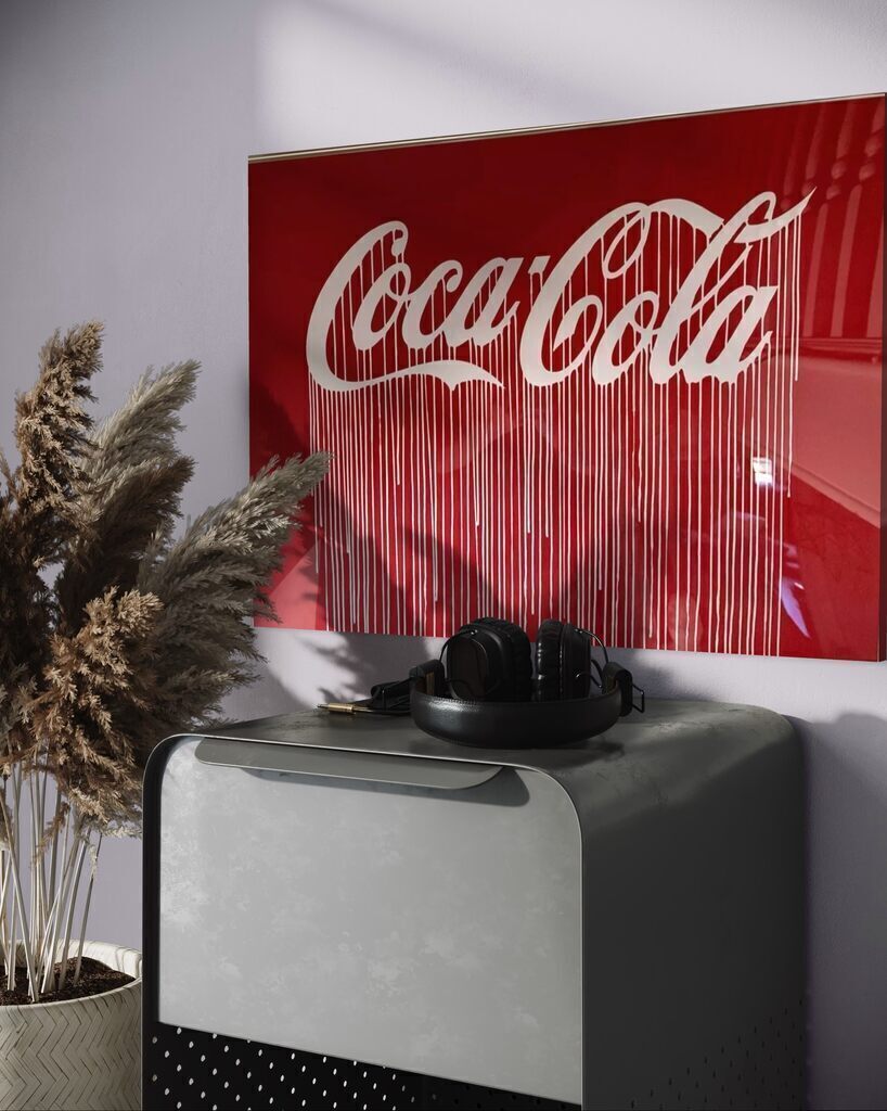 Liquidated Coca Cola (Luminescent Print Edition)