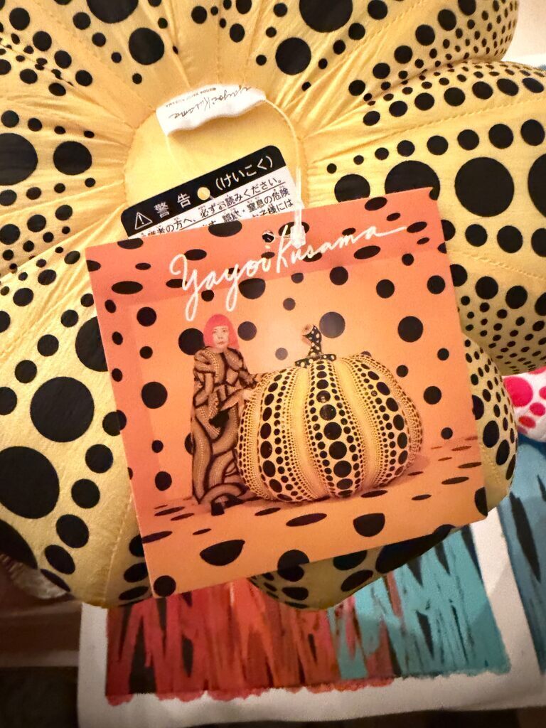 Set of Two Polka Dot Pumpkins (LARGE SIZE, PLUSH, RED WHITE & YELLOW BLACK)