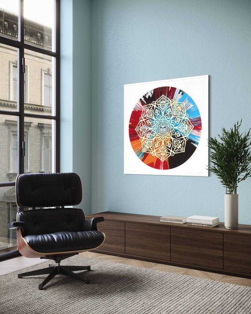 Beautiful Controlling Ornate Mandala 3 Spin Painting (TT3-1)