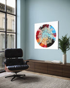 Beautiful Controlling Ornate Mandala 3 Spin Painting (TT3-1)