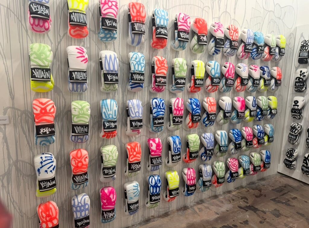 Minuteman Boxing Gloves (Blue Variant, Art Basel ‘25 edition)