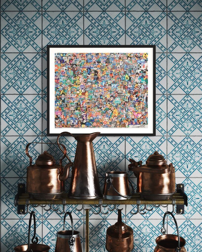 4000 (FRAMED & NEVER CREASED)
