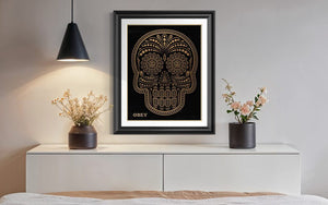 Power & Glory Day of the Dead Skull (H.P.M Printer’s Proof 1/2)