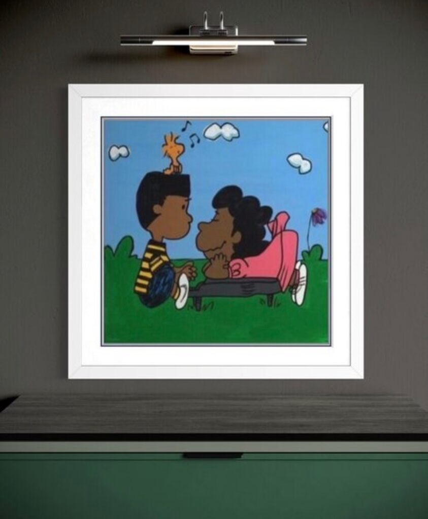 Everyone Deserves Real Love (Unique, Hand painted work)