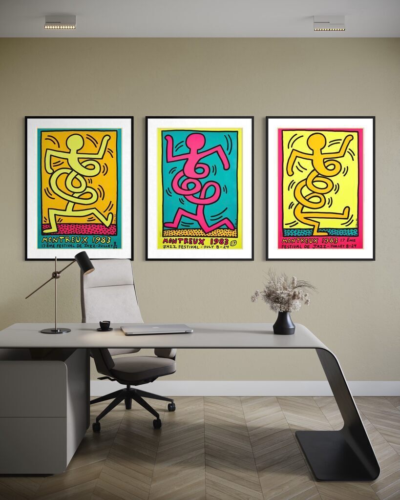 Montreux Jazz Festival Suite (3 silkscreen prints)