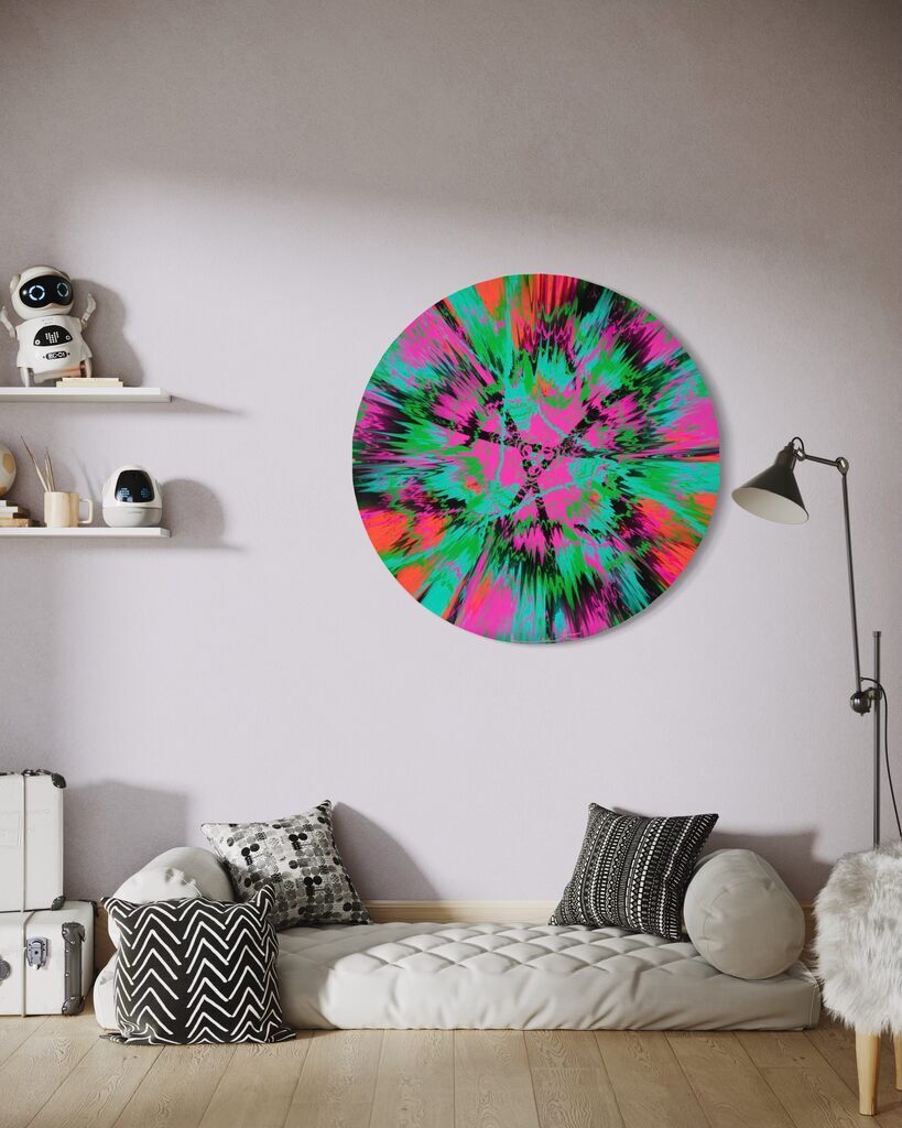 Beautiful, Clearly Unparagoned, Unpretentious Galaxy Painting (XL SIZE H12-1)