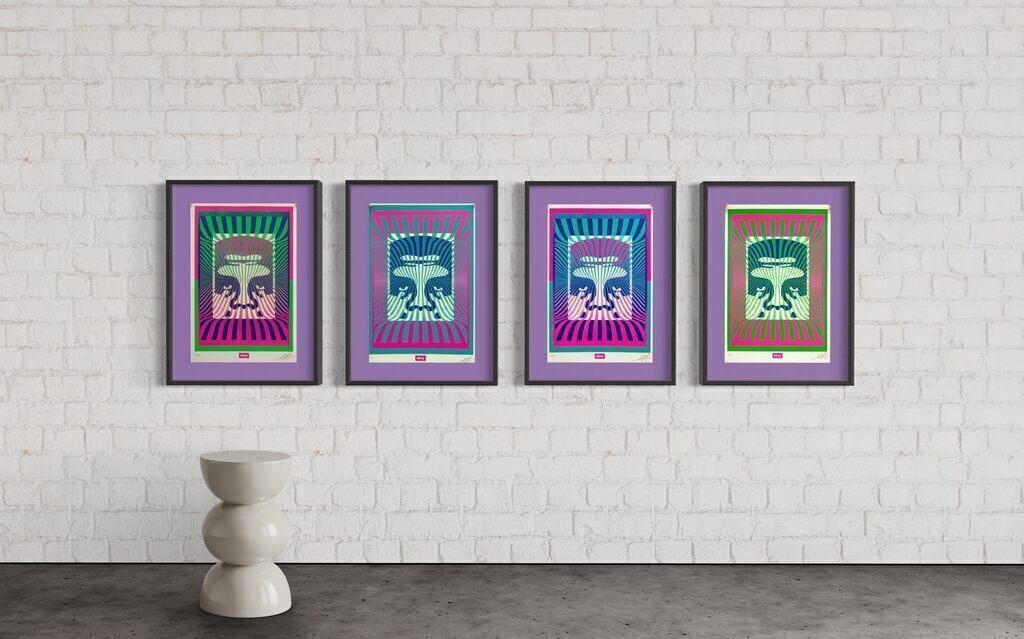 OP-ART ICON (FOUR PRINTS) PORTFOLIO