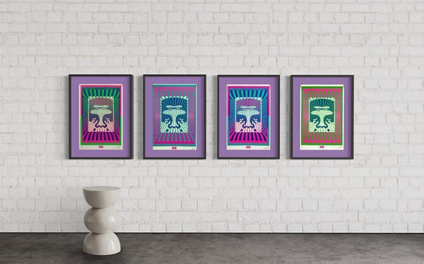 OP-ART ICON (FOUR PRINTS) PORTFOLIO