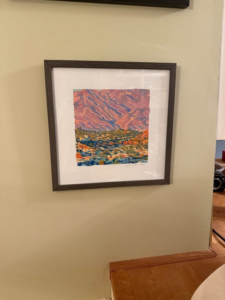 Arroyo Seco Study (Framed)