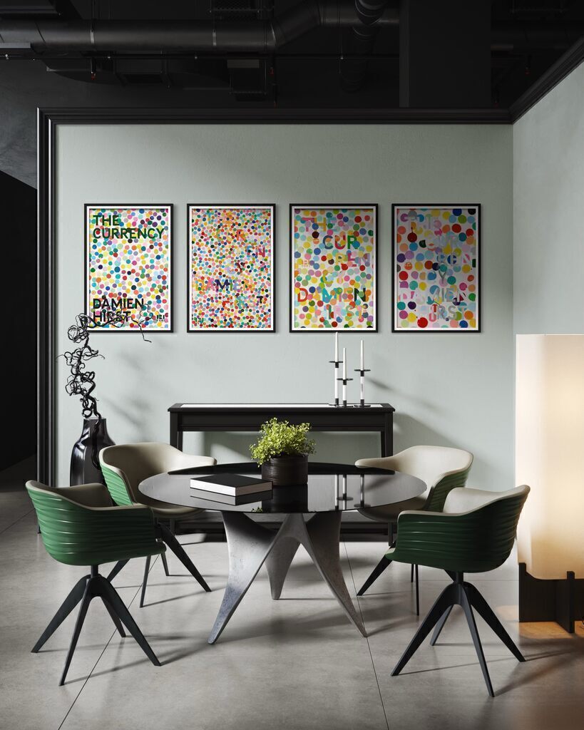 The Currency (Set of four lithographs)