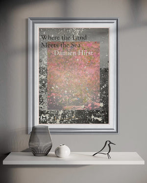 Where the Land Meets the Sea Signed Lithograph (yellow)