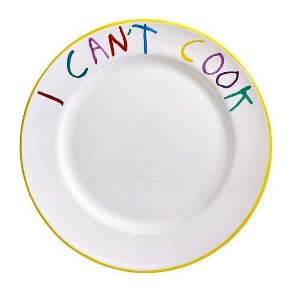 "I Can't Cook" Plate