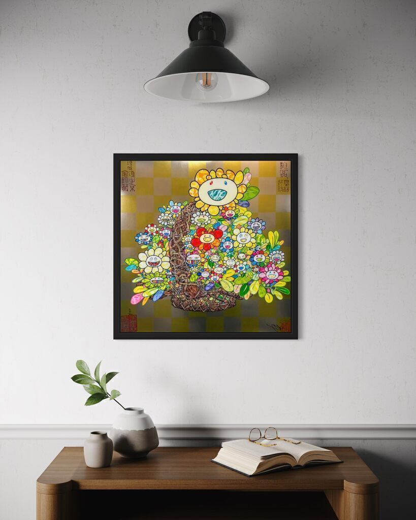 Flowers in a Basket