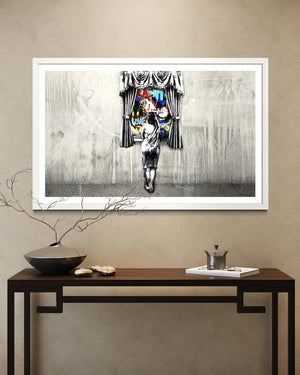 Girl at the window (Reverse) Printer’s Proof