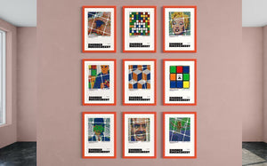 Rubikcubist Lithograph set (Mima museum, 10 lithographs)