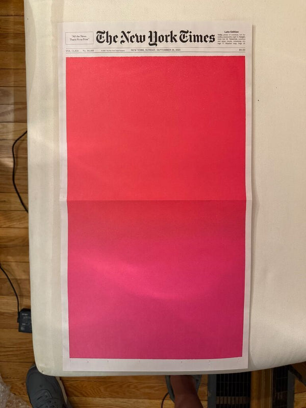 Sho Shibuya X Saint Laurent (55 sunrises, stamped print with silkscreened bag)