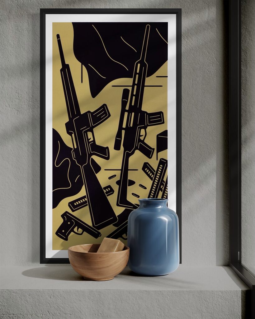 American Still Life (I Dream in Red, Gold Variant)