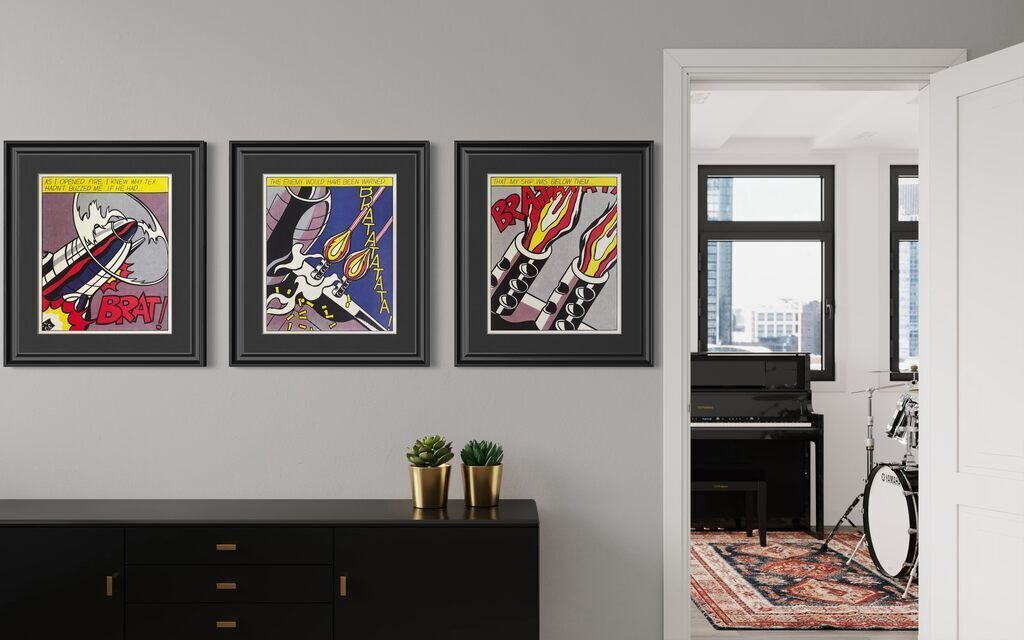 As I Opened Fire (triptych) FIRST EDITION