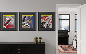 As I Opened Fire (triptych) FIRST EDITION