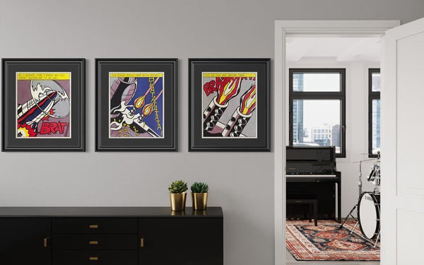 As I Opened Fire (triptych) FIRST EDITION
