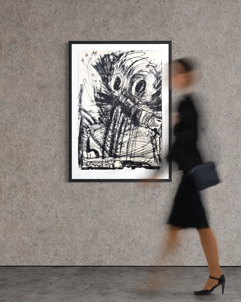 Cartoon Stone (Artist Proof, Black Variant)