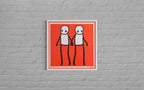 Holding Hands (Hand Signed, Red Variant)