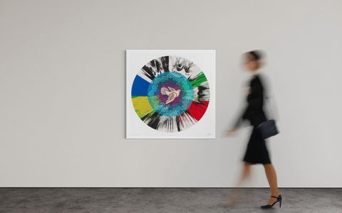 Damien Hirst — Peace and Love Dove (Hope Paintings)
