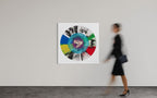 Beautiful Optimistic Peace and Love Dove Spin Painting (The Hope Paintings)