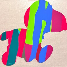 RUNNING SNOOPY, CHARITY PRINT, TENSION VARIANT