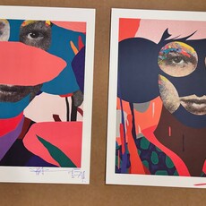 Allouche Gallery Polaroid Prints "4 in LA"