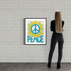 Peace (Screenprint & Lithograph- two works)
