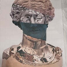 Amalgamized bust of Melpomene (Signed))