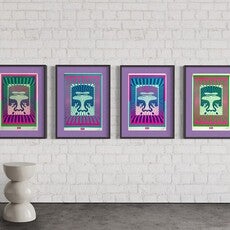 OP-ART ICON (FOUR PRINTS) PORTFOLIO