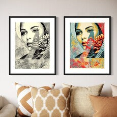 One Earth(Diptych/Two Variants)