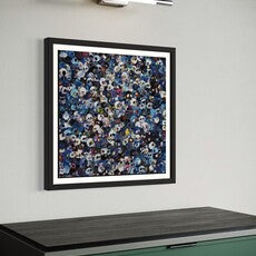 Blue Skulls (Silkscreen Print)