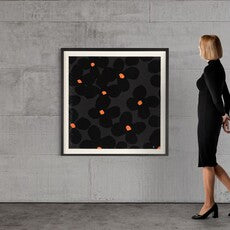 Orange and Black