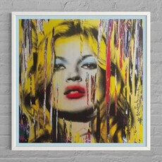 Kate Moss (Life is Beautiful London Edition) Framed
