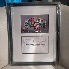 The Buffalo ( Mini Print Hand signed & Framed)