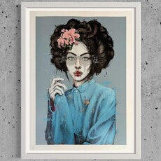 Mossiae (Unique, Hand finished, white gold leaf variant)