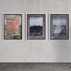 Where the land meets the sea (Set of three signed lithographs)