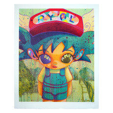 Dreamer (Untitled 19-Color Lithograph)