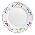 "Put Away Your Fucking Phone" Plate