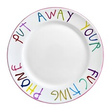 "Put Away Your Fucking Phone" Plate