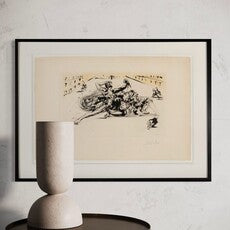 Sigismund in the courtyard ( from La vida es sueño, Life is a Dream)