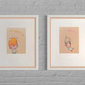 It wasn’t me floating (Diptych)