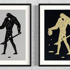 Headless Man   FRAMED   (ARTIST PROOF/DIPTYCH)