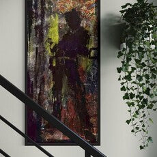 Standing Shadowman (Yellow and Red)