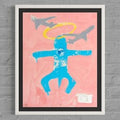 Planes (Original Painting) In Baghdad NHS