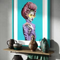 TULLERIES (TURQUOISE & GOLD HANDFINISHED VARIANT)